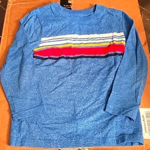 Cat & Jack long sleeve, boys 4t, blue shirt in like new condition